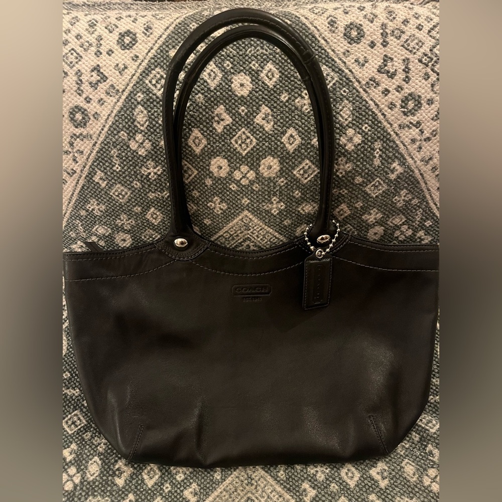 Coach Bleecker Legacy Leather Tote - Picture 2 of 7